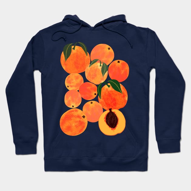 Peach Harvest Hoodie by LeanneSimpson